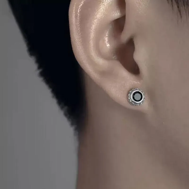 CARAT'S DIARY Alloy Stud Earrings Unisex-2
