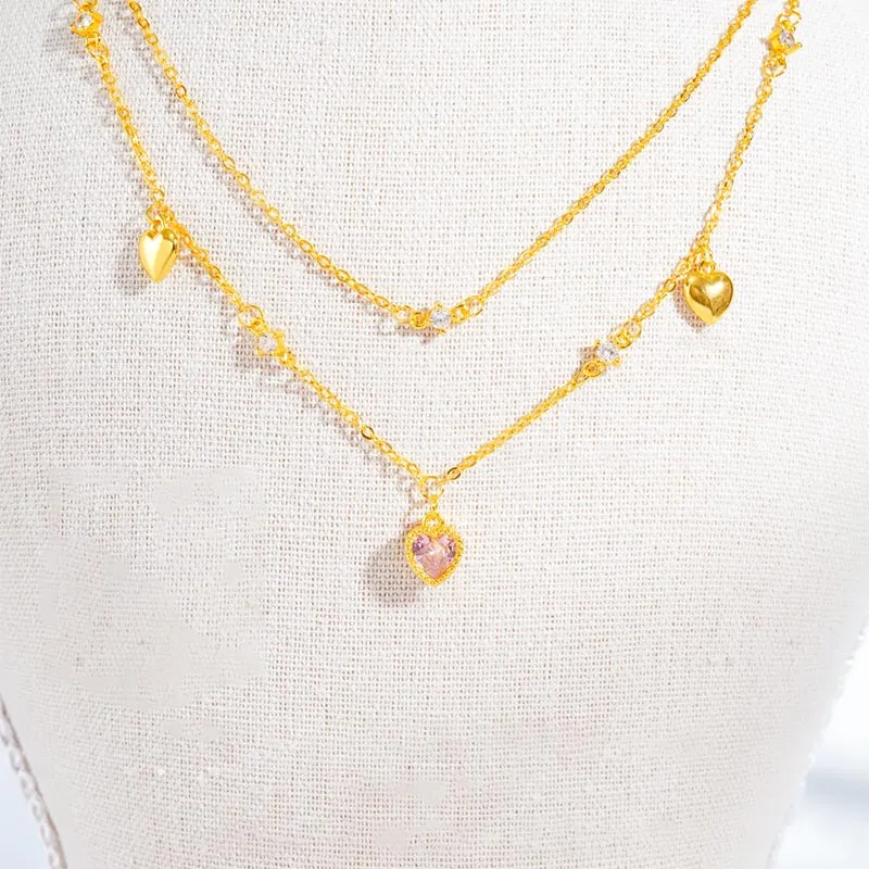 CARAT'S DIARY Alloy Necklaces Women's-6