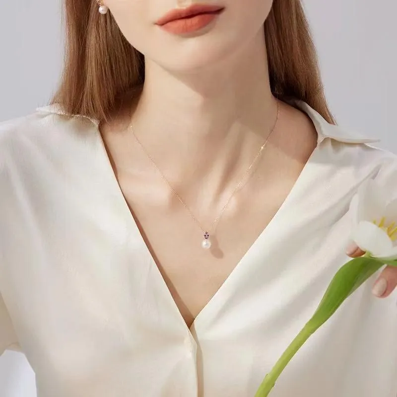 CARAT'S DIARY Pearl Necklaces Women's-1