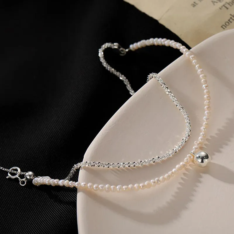 CARAT'S DIARY Alloy Shell Pearl Bracelets Women's-7