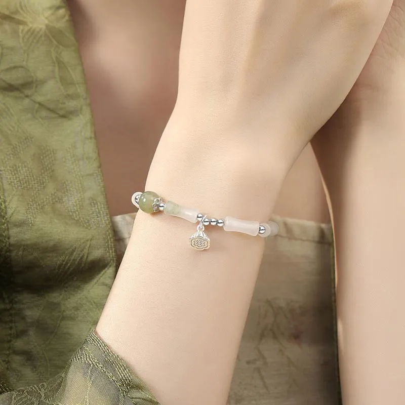 CARAT'S DIARY Tianshan Jade Bracelets Women's-2