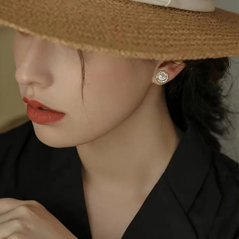 CARAT'S DIARY S925 Silver Stud Earrings Unisex-9