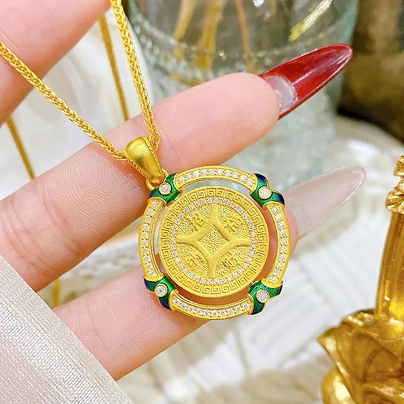 CARAT'S DIARY Enamel Necklaces Women's-6