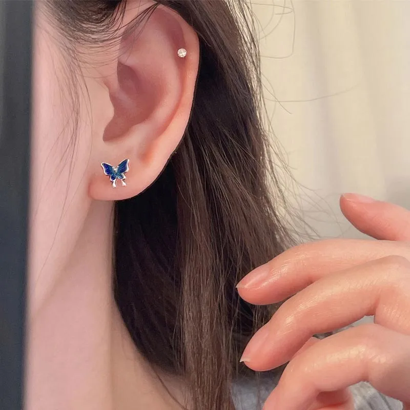 CARAT'S DIARY S925 Silver Stud Earrings Women's-2
