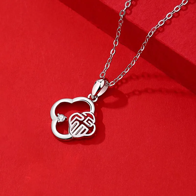 CARAT'S DIARY S925 Silver Necklaces Women's-4