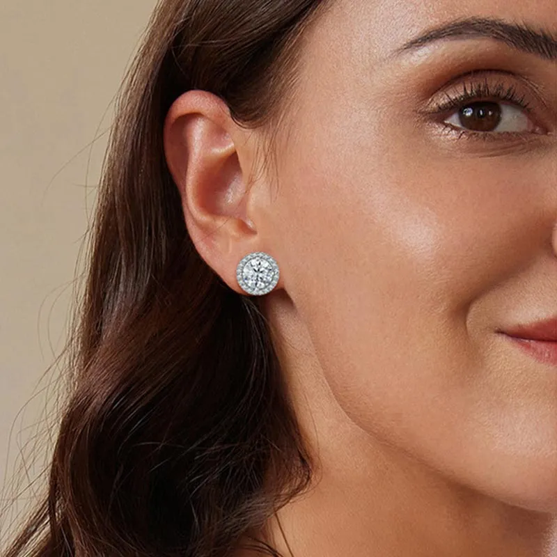 CARAT'S DIARY S925 Silver Stud Earrings Unisex-3