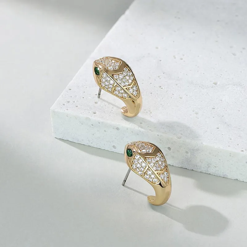 CARAT'S DIARY Alloy Earrings Unisex-2