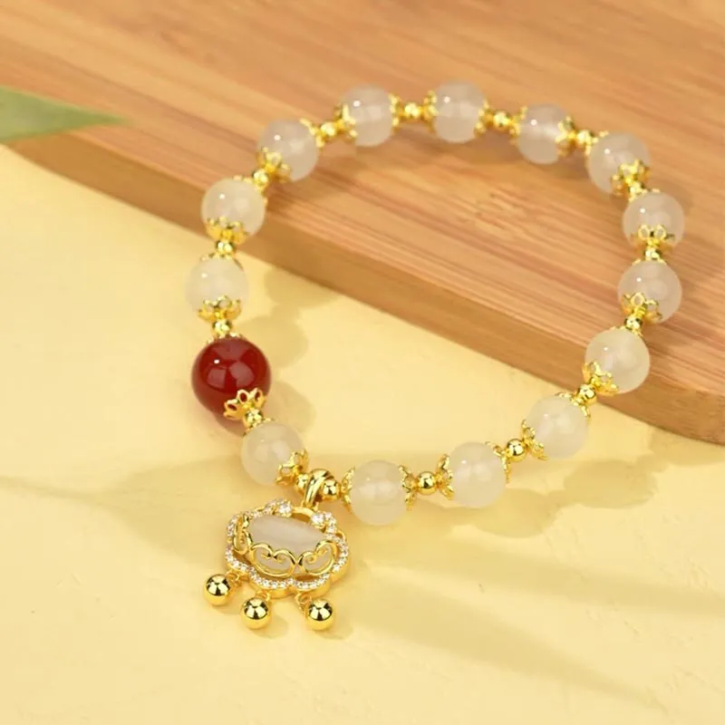 CARAT'S DIARY Chalcedony Bracelets Women's-4