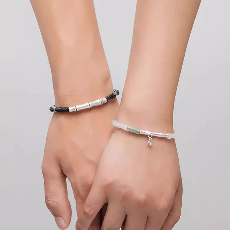 CARAT'S DIARY S990 Sterling Silver Bracelets Unisex-2