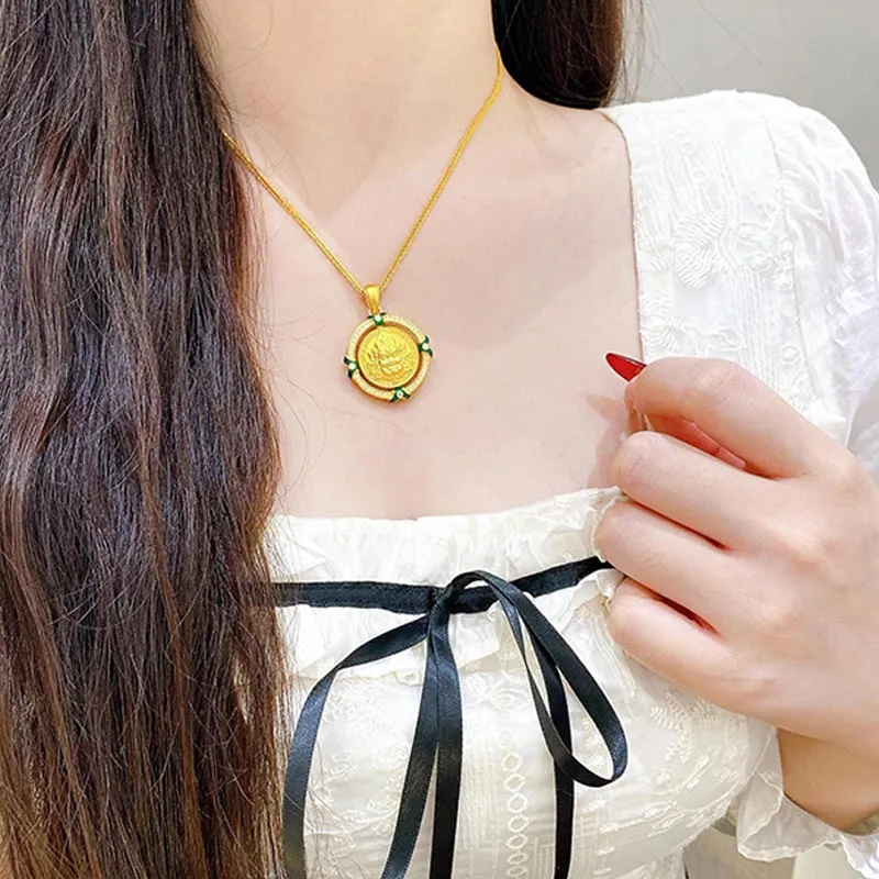 CARAT'S DIARY Enamel Necklaces Women's-3