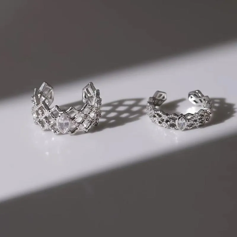 CARAT'S DIARY Alloy Rings Women's-5