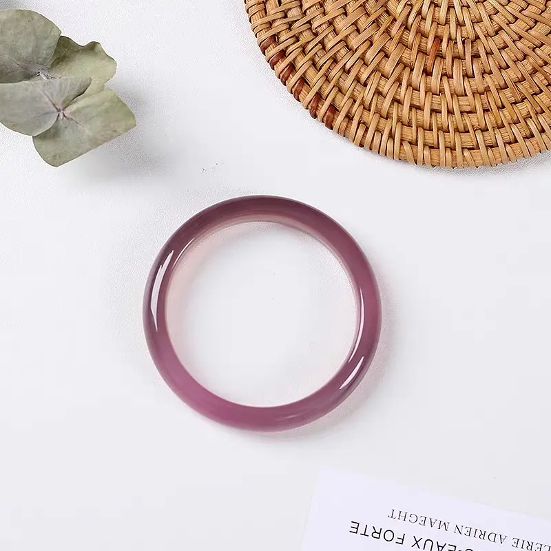 CARAT'S DIARY Agate Jade Bangles Women's-4