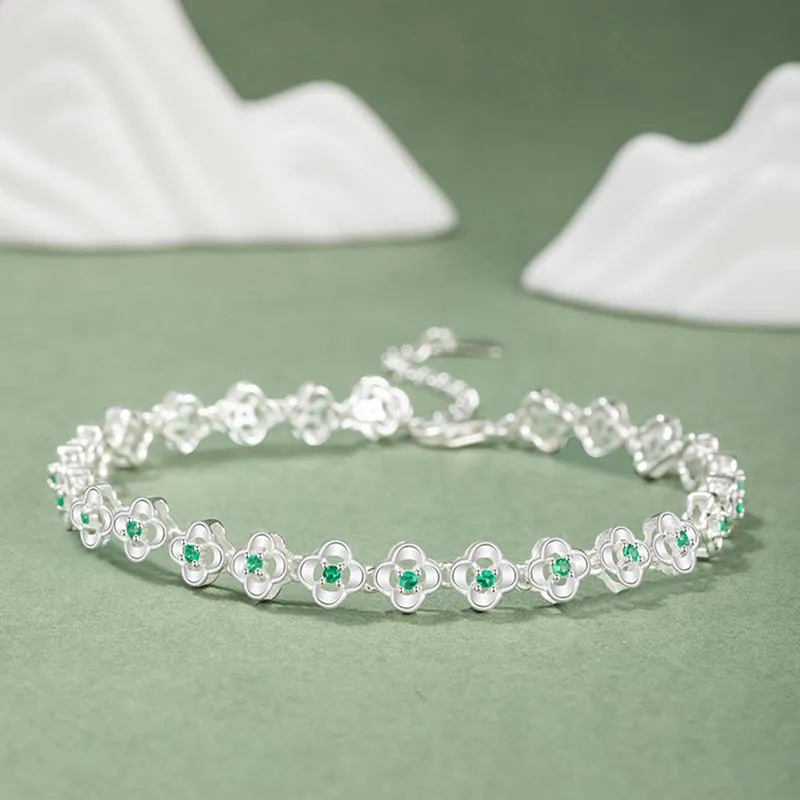 CARAT'S DIARY S999 Fine Silver Bracelets Women's-5