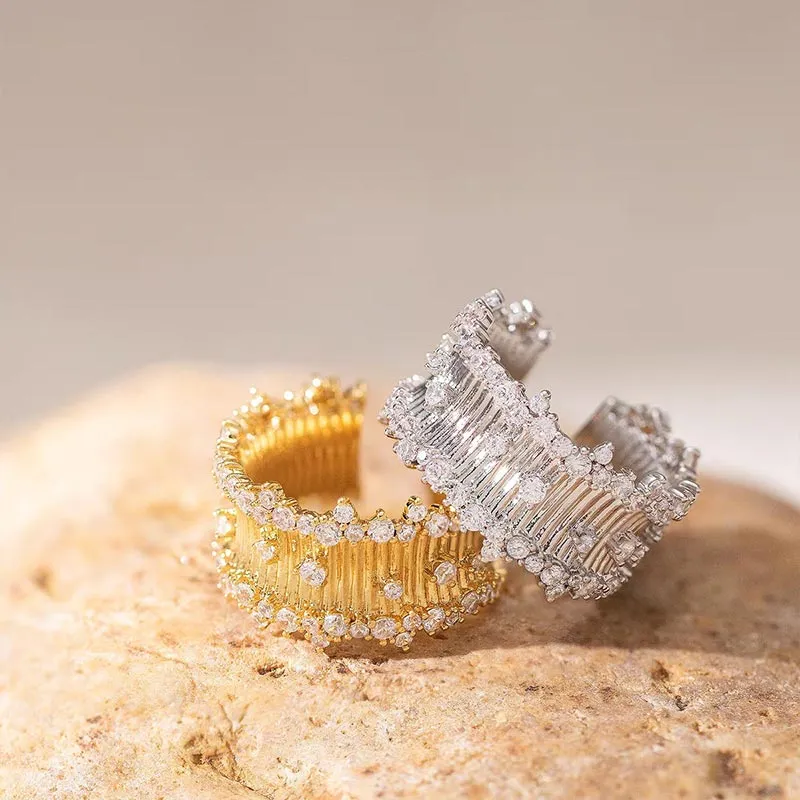 CARAT'S DIARY Alloy Rings Unisex-3