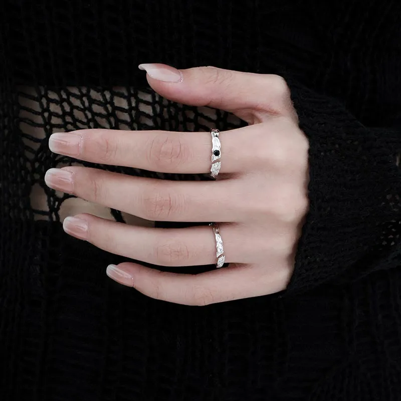 CARAT'S DIARY S925 Silver Rings Unisex-2