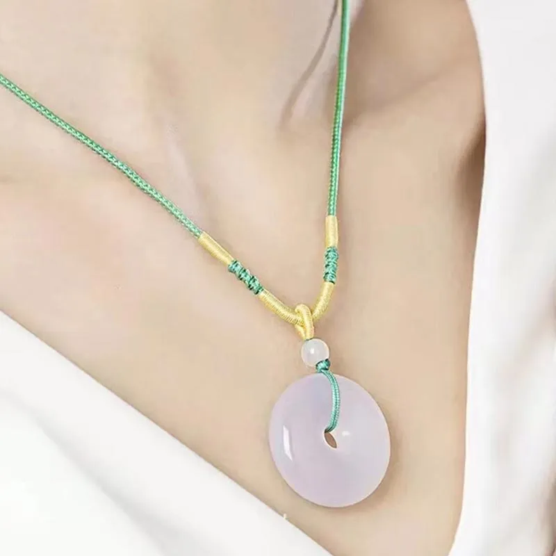 CARAT'S DIARY Chalcedony Necklaces Women's-2
