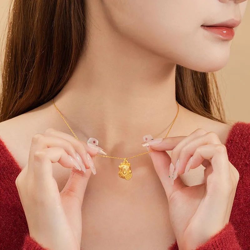 CARAT'S DIARY S999 Fine Silver Necklaces Women's-2