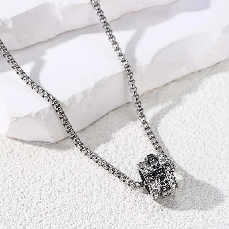 CARAT'S DIARY Alloy Collarbone Chain Necklace Men's-4