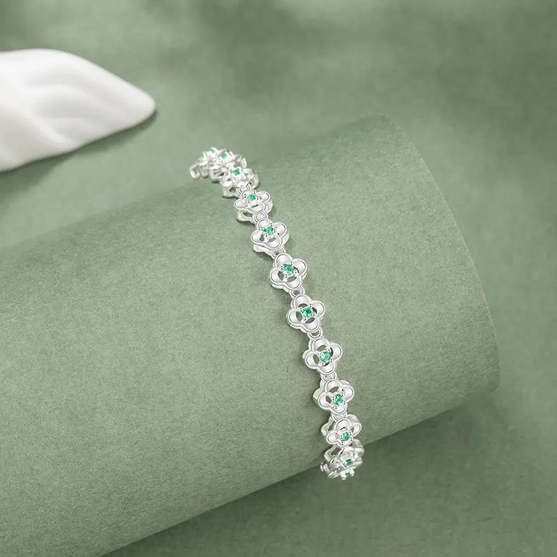 CARAT'S DIARY S999 Fine Silver Bracelets Women's-6