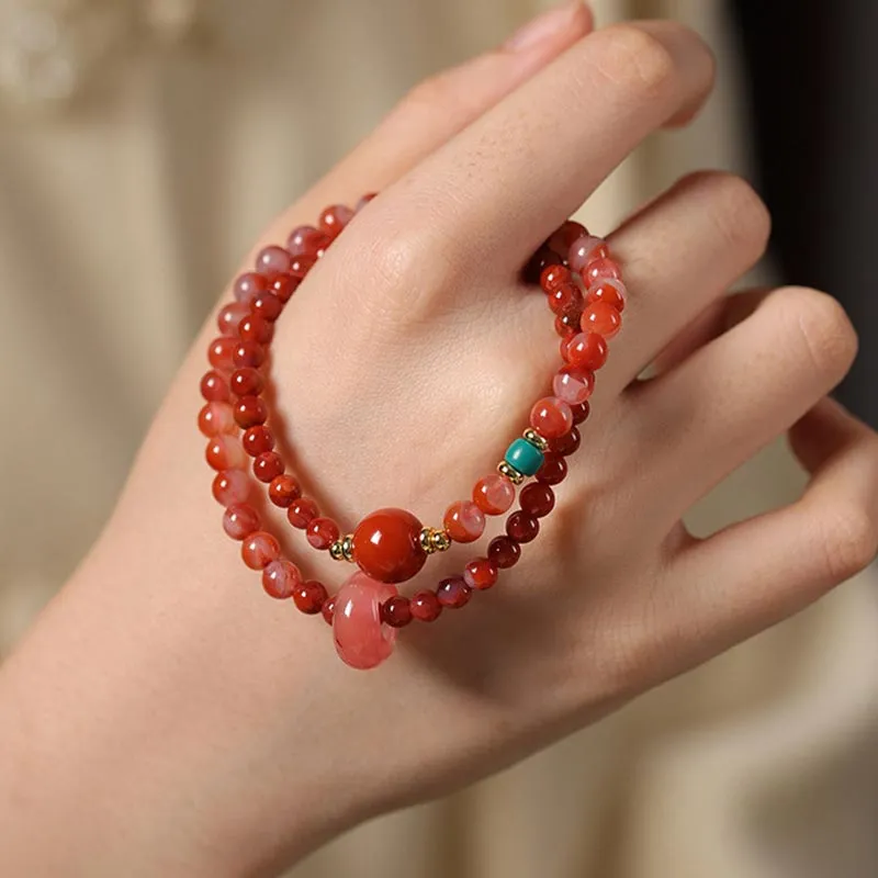 CARAT'S DIARY Agate Bracelets Women's-3