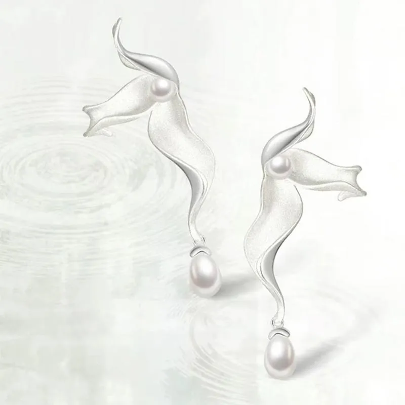 CARAT'S DIARY Faux Pearl Earrings Women's-6