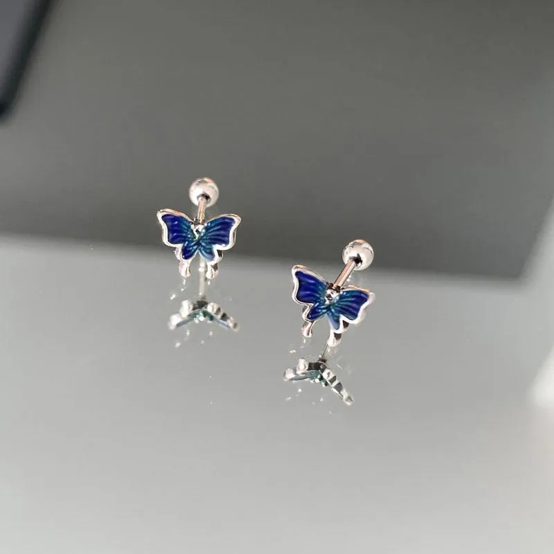 CARAT'S DIARY S925 Silver Stud Earrings Women's-4