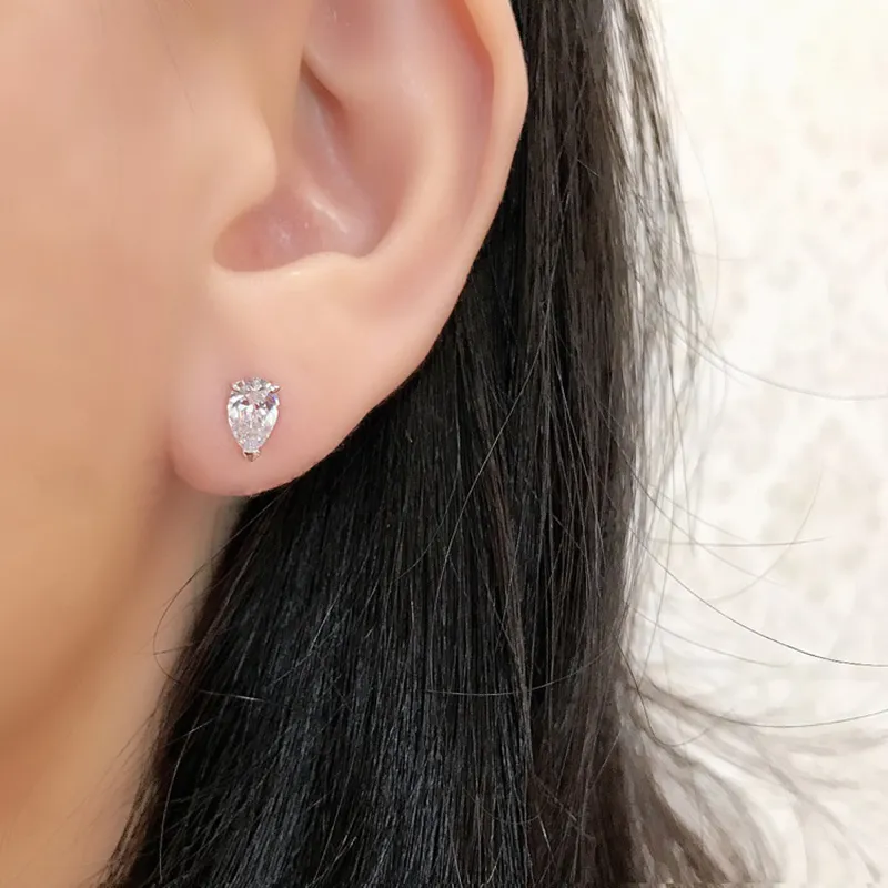 CARAT'S DIARY S925 Silver Stud Earrings Unisex-8