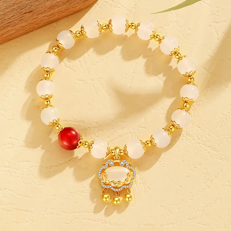 CARAT'S DIARY Chalcedony Bracelets Women's-6