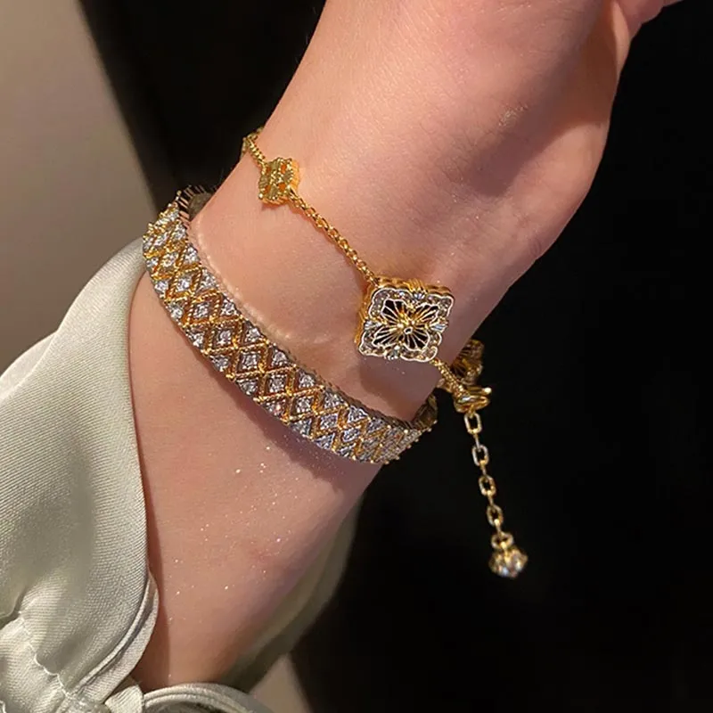 CARAT'S DIARY Alloy Bangles Women's-7