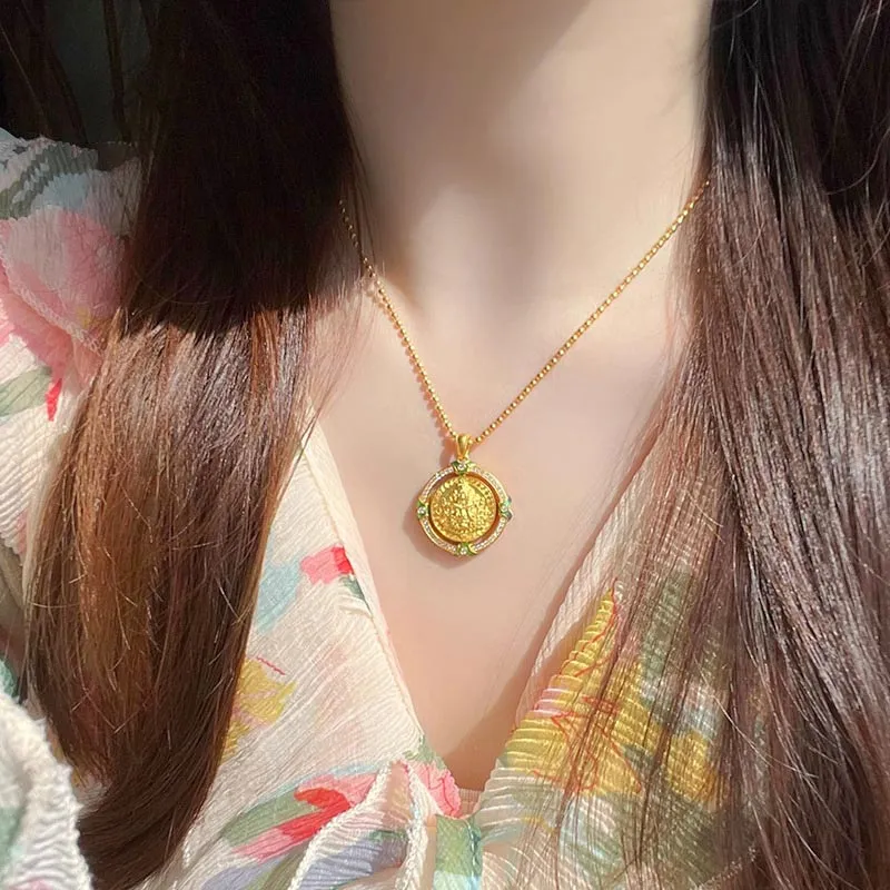 CARAT'S DIARY Enamel Necklaces Women's-2