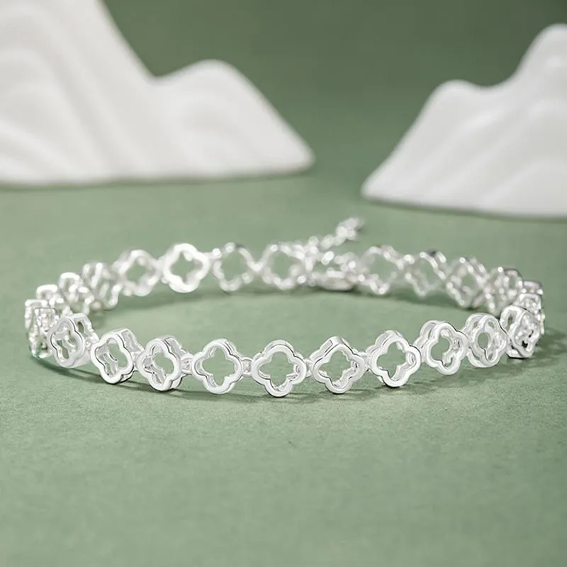 CARAT'S DIARY S999 Fine Silver Bracelets Women's-5