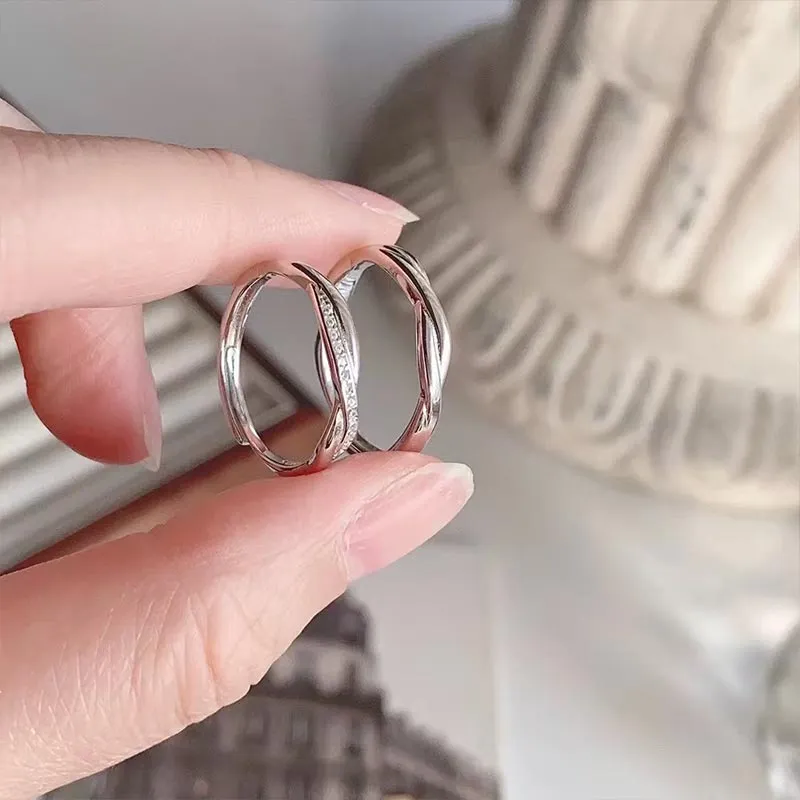 CARAT'S DIARY S925 Silver Rings Unisex-4