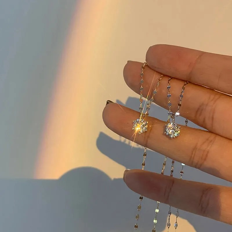 CARAT'S DIARY Alloy Necklaces Women's-5