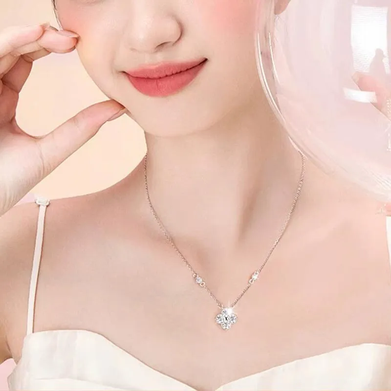 CARAT'S DIARY S925 Silver Necklaces Women's-3