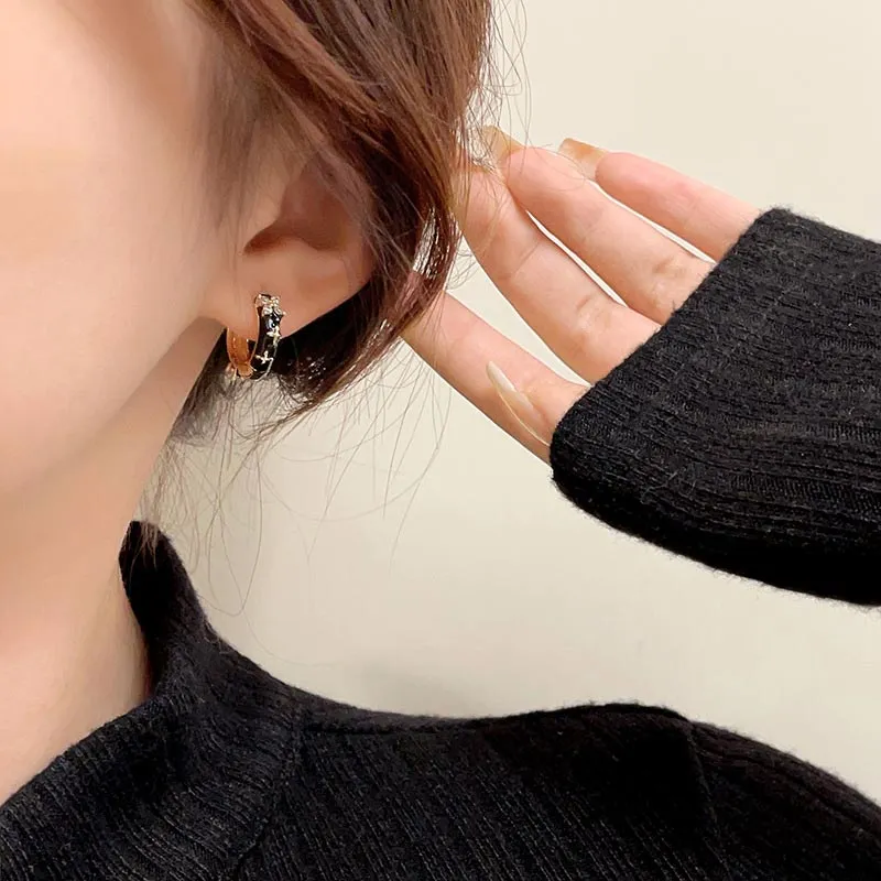 CARAT'S DIARY S925 Silver Stud Earrings Women's-2