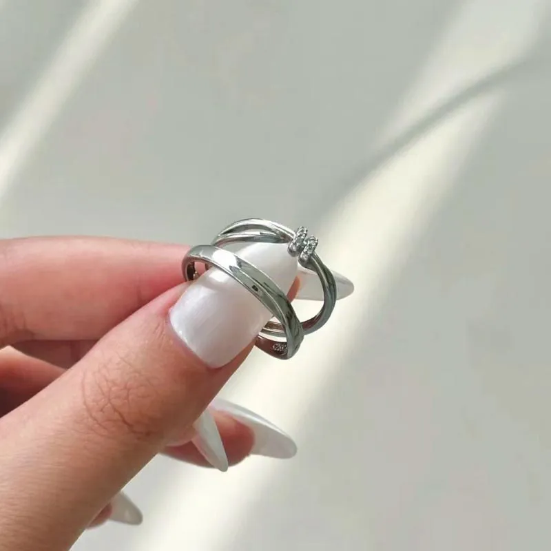 CARAT'S DIARY Alloy Rings Unisex-3