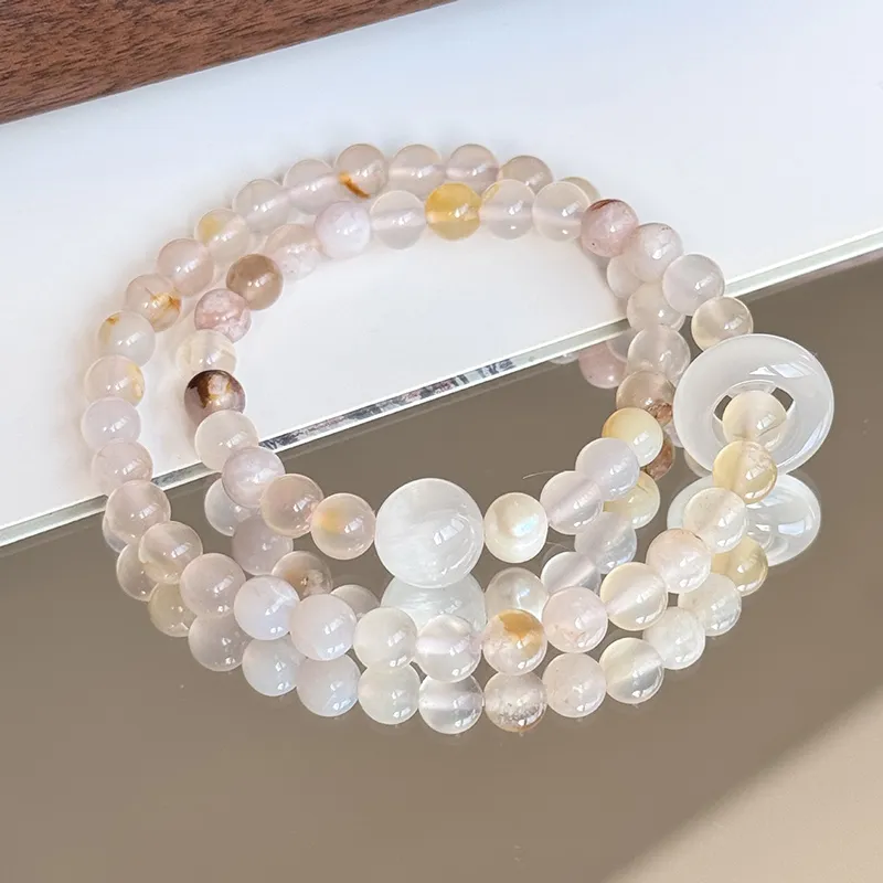 CARAT'S DIARY Agate Jade Bracelets Unisex-4