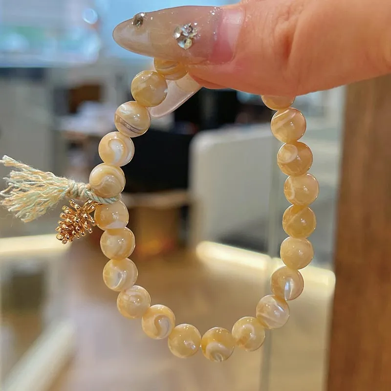 CARAT'S DIARY Spool Shell Bracelets Women's-3