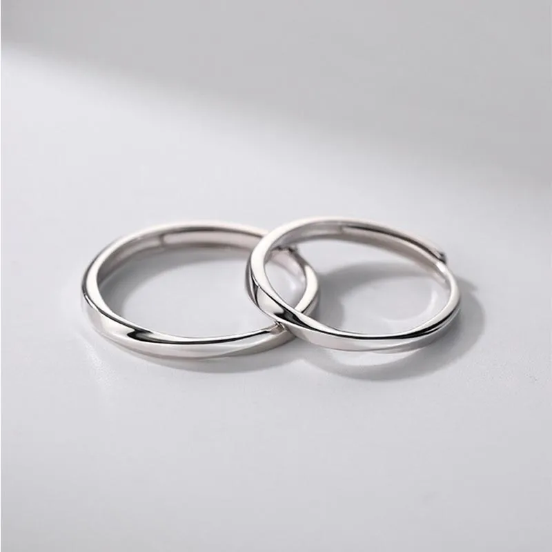 CARAT'S DIARY S999 Fine Silver Rings Unisex-7
