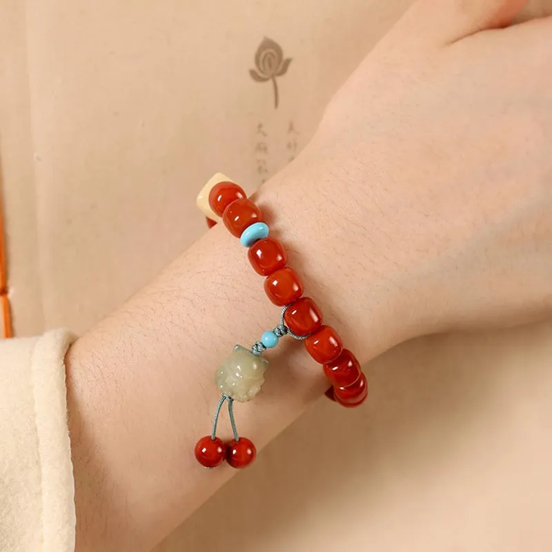 CARAT'S DIARY Agate Bracelets Women's-2