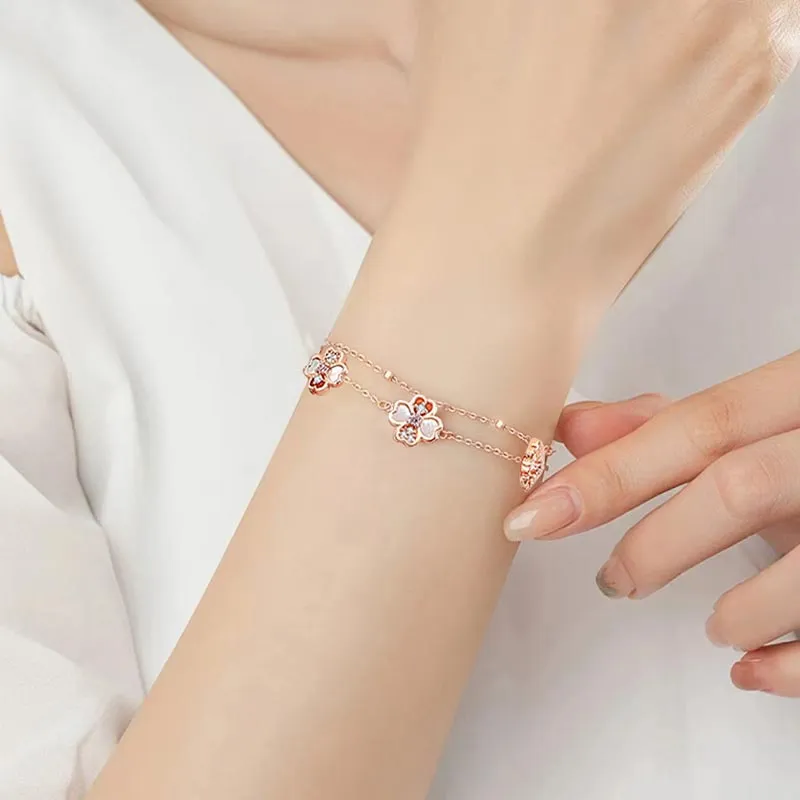 CARAT'S DIARY S925 Silver Bracelets Women's-2