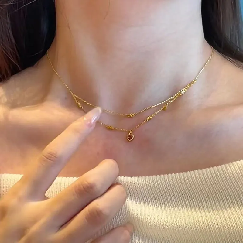 CARAT'S DIARY Alloy Necklaces Women's-3
