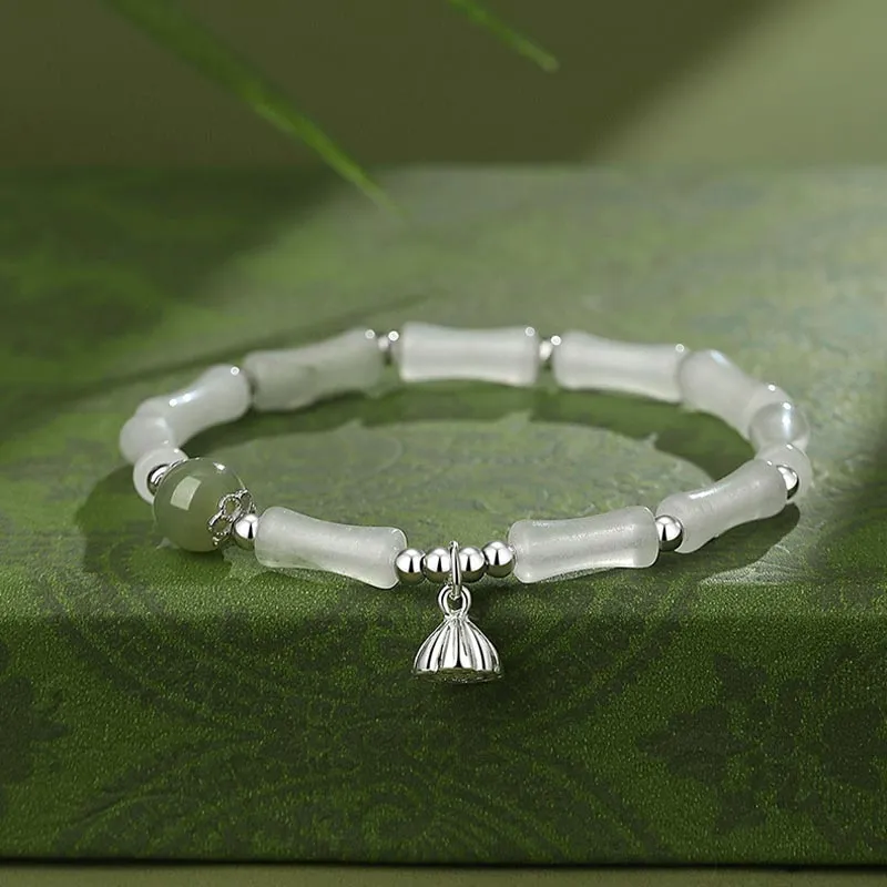CARAT'S DIARY Tianshan Jade Bracelets Women's-4