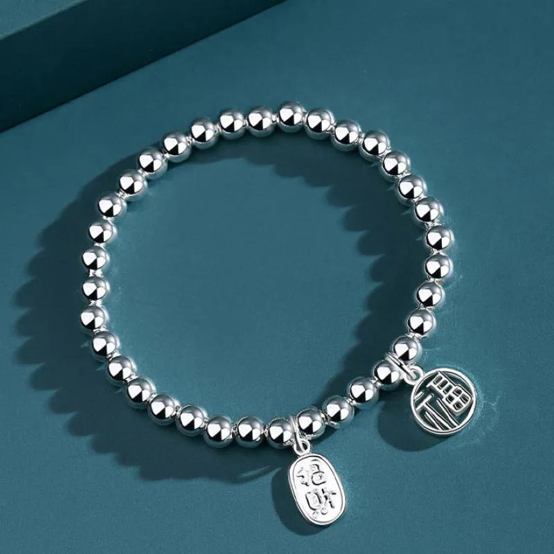 CARAT'S DIARY S999 Fine Silver Bracelets Women's-3