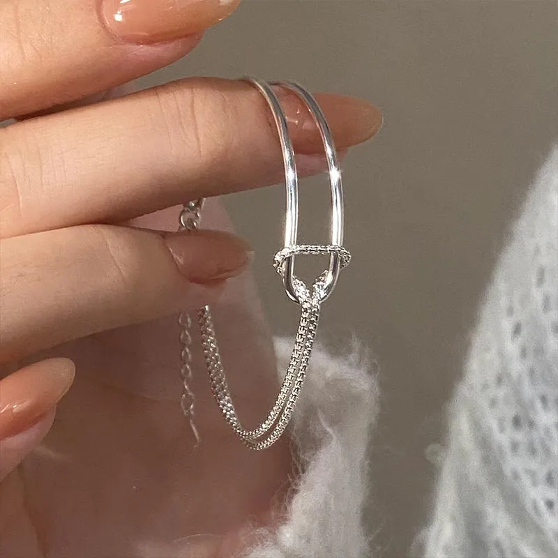 CARAT'S DIARY S925 Silver Bracelets Women's-7