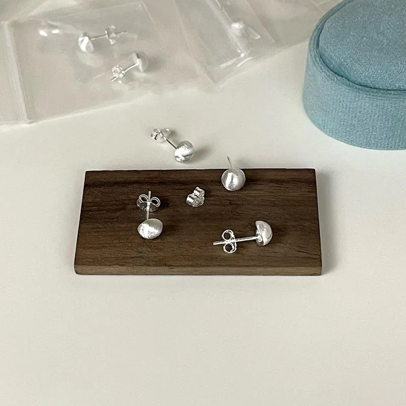CARAT'S DIARY S925 Silver Stud Earrings Women's-3