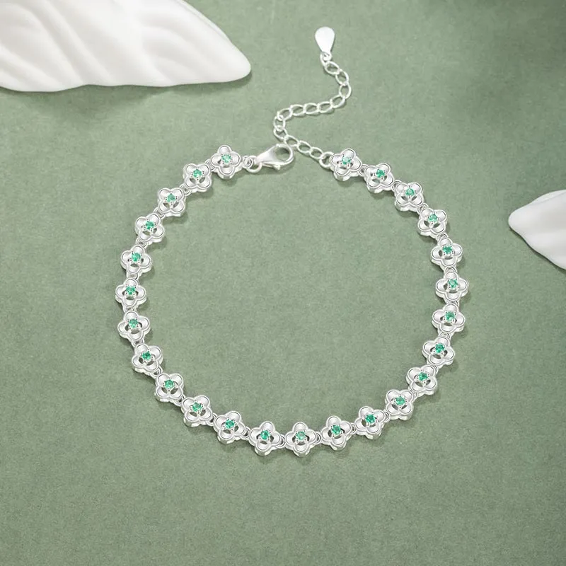 CARAT'S DIARY S999 Fine Silver Bracelets Women's-4