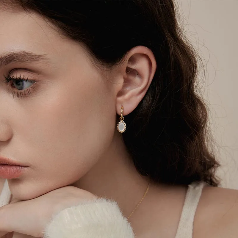 CARAT'S DIARY Alloy Earrings Women's-1