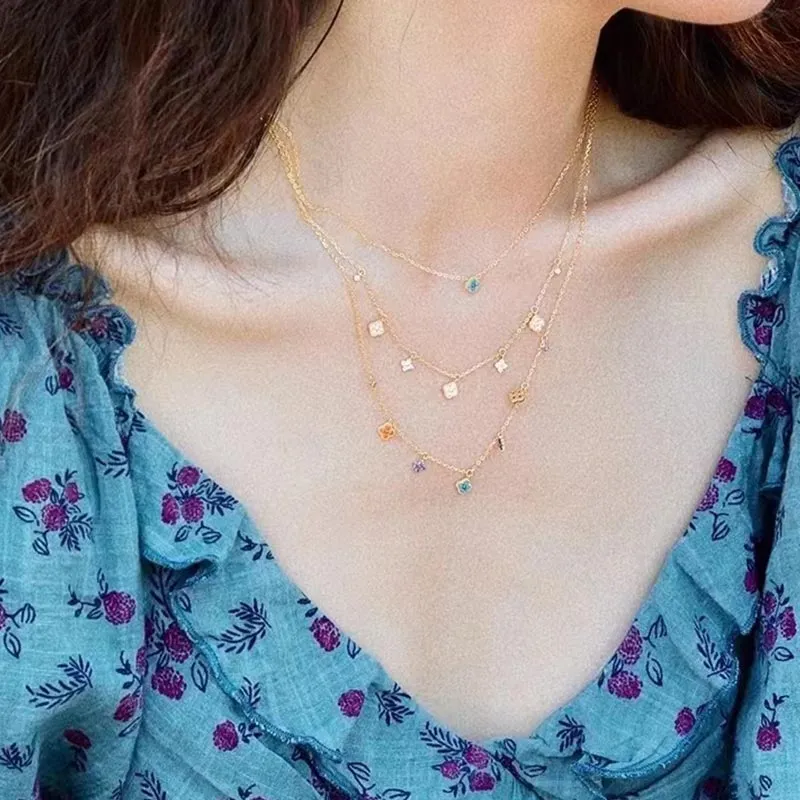 CARAT'S DIARY Alloy Necklaces Women's-2