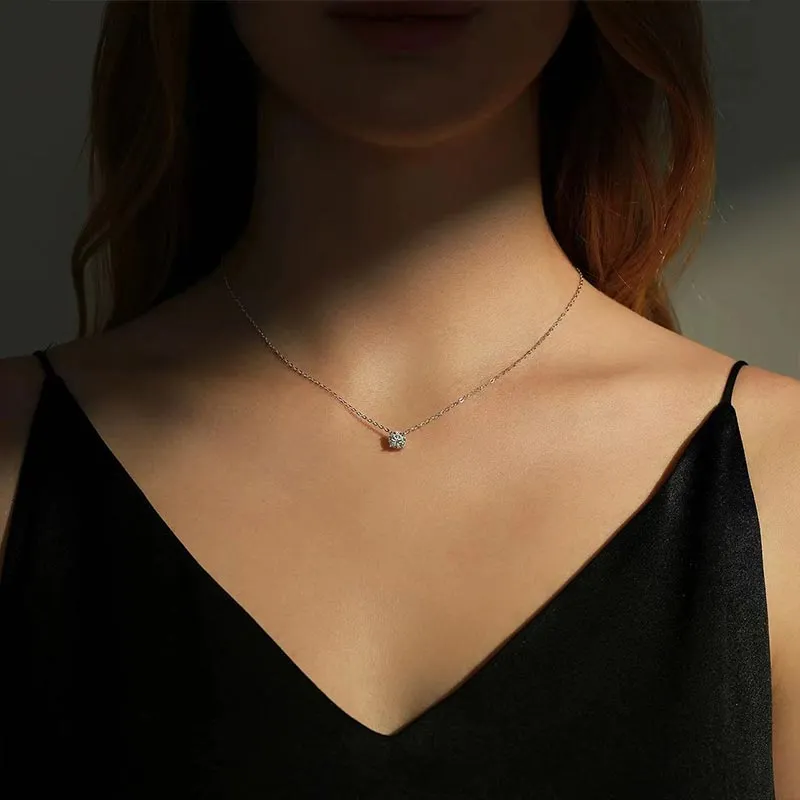 CARAT'S DIARY S925 Silver Necklaces Women's-1